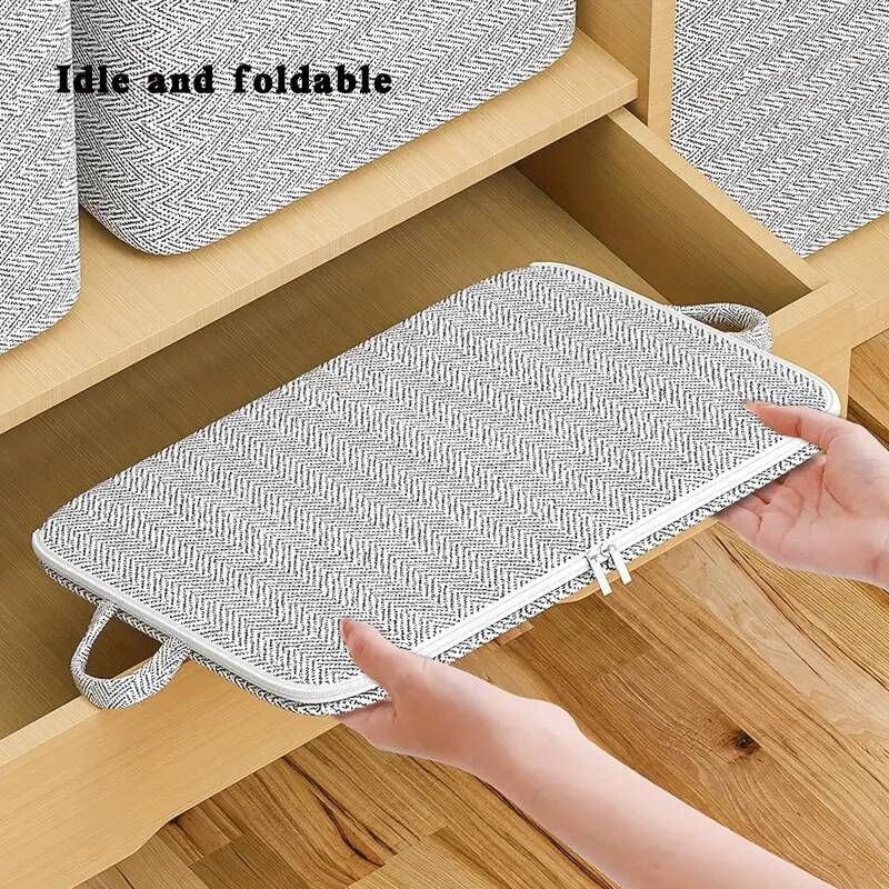 1pc clothes quilts storage bag gray arrows large capacity moving packaging bags luggage bags details 5