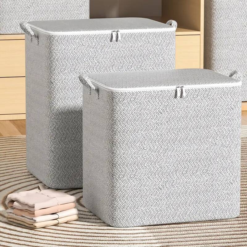 1pc clothes quilts storage bag gray arrows large capacity moving packaging bags luggage bags details 6