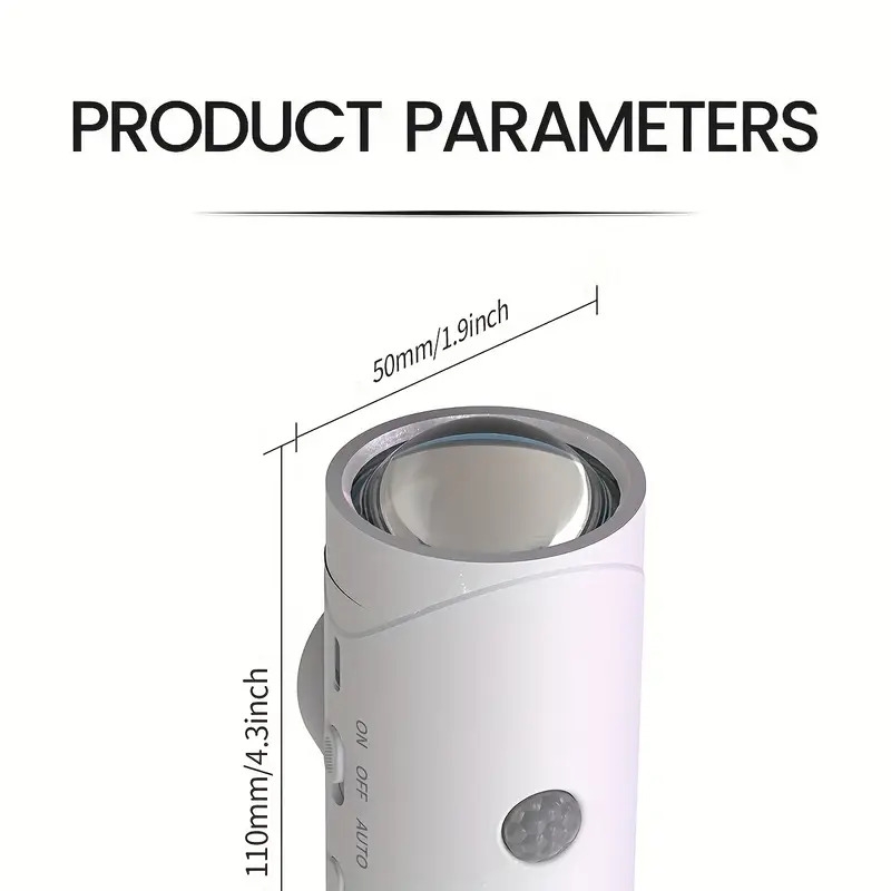 rechargeable led night light with motion sensor wall lamp rgb gradient ambient indoor dimmable magnetic stairlight   halloween christmas diy bedroom living room game decor Product details 3