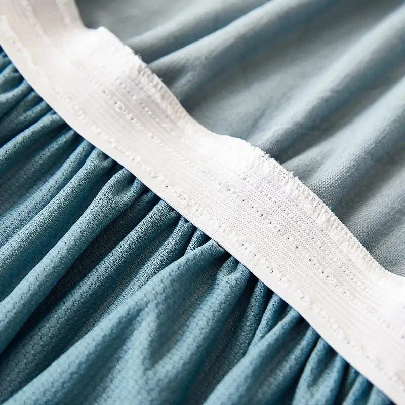 1pc knitted thickened stretch sofa slipcover elastic non slip sofa cover furniture protector for bedroom office living room home decor 6