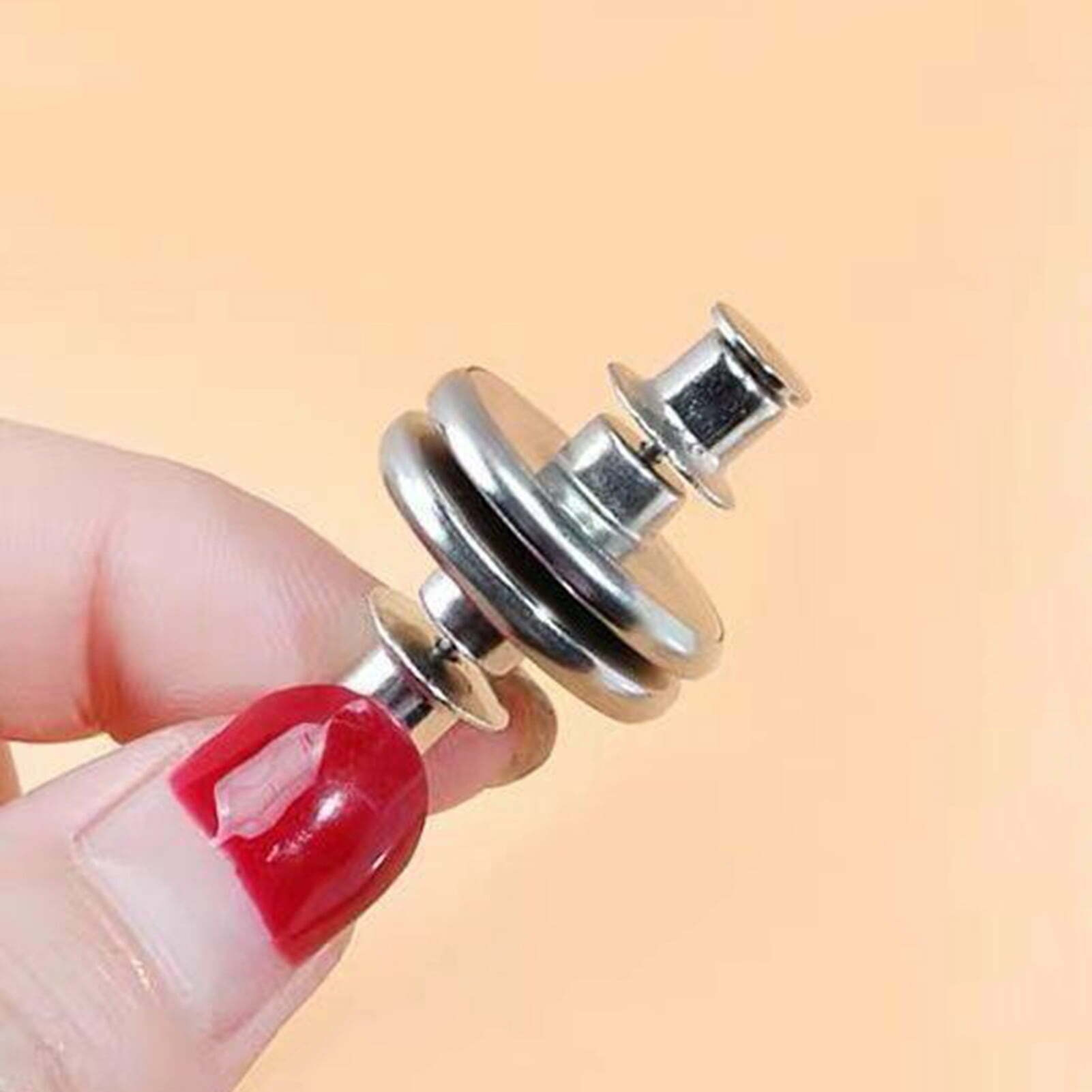 Fairnull 1 Pair Curtain Magnet Closure Prevent Light Leaking Strong Alloy Bathroom Shower Curtain Weight Magnet Clasp Holdback Button Home Supplies