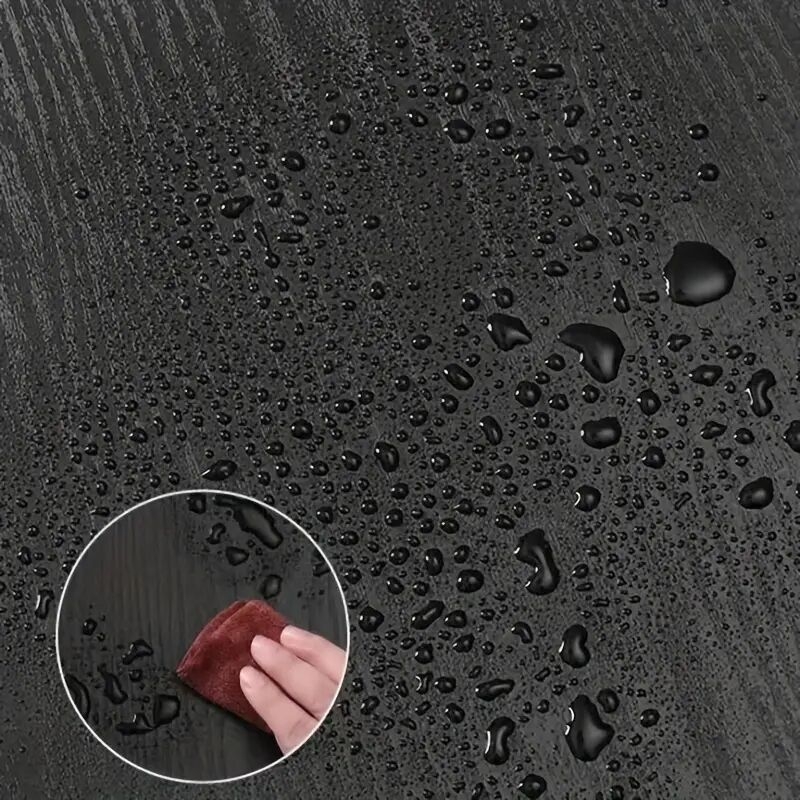 1 卷木纹壁纸防油贴纸,自粘壁纸接触纸可拆卸墙贴剥离,适用于厨房浴室背景墙书桌电器家具贴纸,厨房防水防油,乙烯基薄膜加厚耐热贴纸 商品详情 11