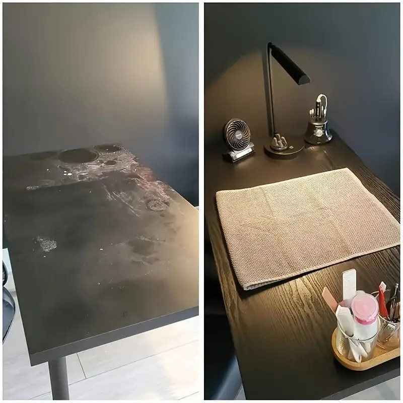 1 卷木纹壁纸防油贴纸,自粘壁纸接触纸可拆卸墙贴剥离,适用于厨房浴室背景墙书桌电器家具贴纸,厨房防水防油,乙烯基薄膜加厚耐热贴纸 商品详情 8