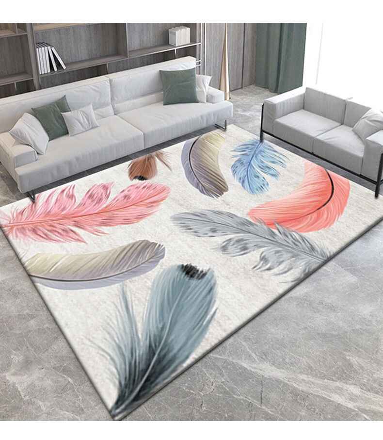 办公室地毯,卧室地毯,入户门垫,客厅沙发毯,3D印花,轻奢地毯