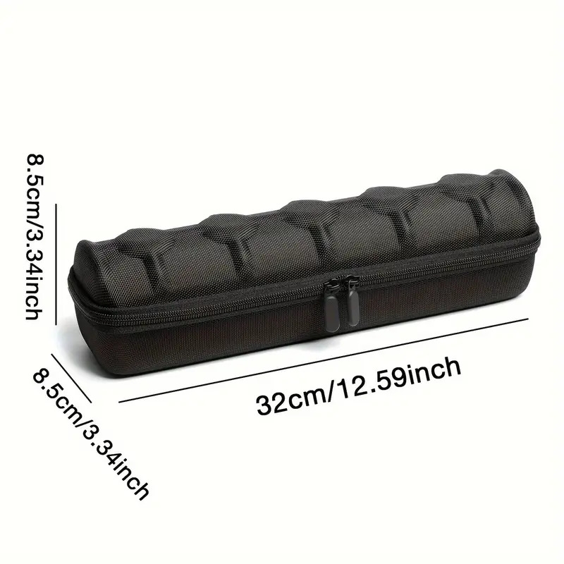 5 slot eva watch travel case with hardshell   foam pillows handle secure   closure scratch resistant protective storage box for men women watches watch protection sleek style padded interior details 1