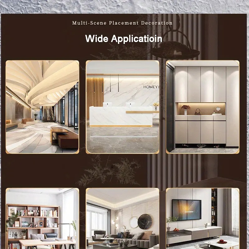 1pc desktop mini tabletop fountain minimalist flowing waterfall fountain tabletop fountain with led light water decoration relax tabletop fountain indoor ornaments with natural river stone and reflective lighting office home decor details 5