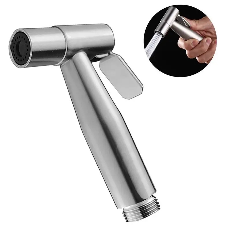 3pcs stainless steel bidet sprayer complete diaper washer simple pressure control more details 2