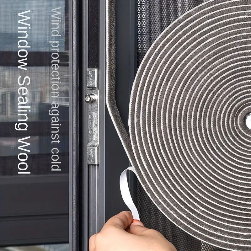 10m self   door window seal plastic back   strip windproof waterproof soundproof anti collision seal for aluminum alloy windows wooden doors commercial door weatherstrip Product details 4