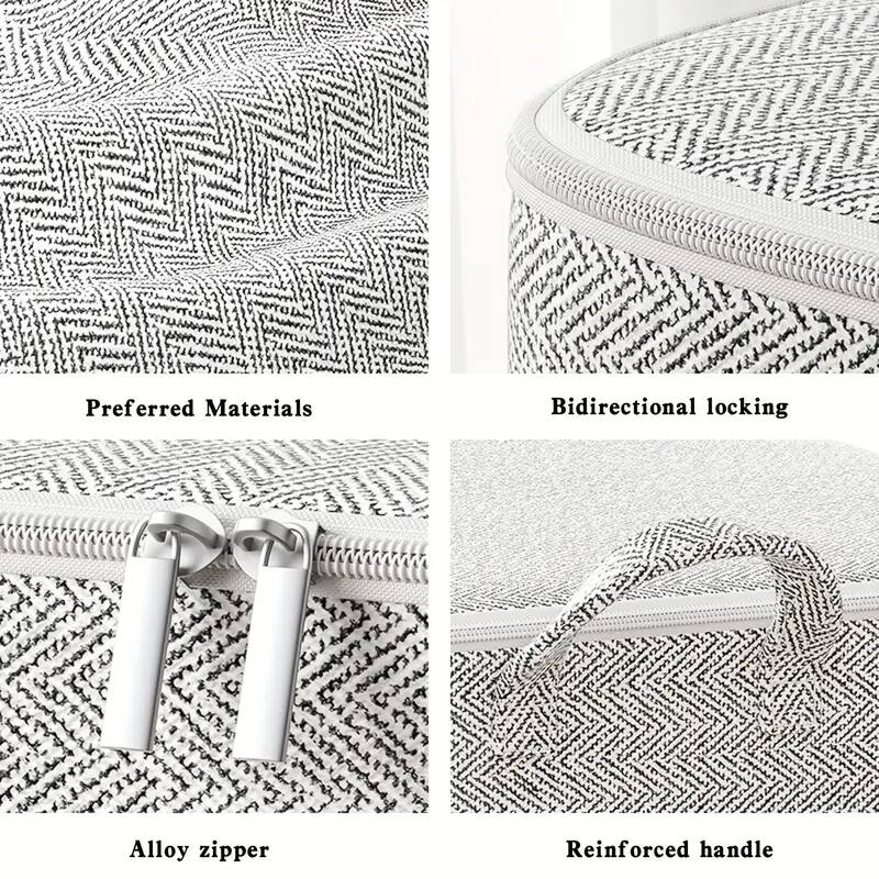 1pc clothes quilts storage bag gray arrows large capacity moving packaging bags luggage bags details 0