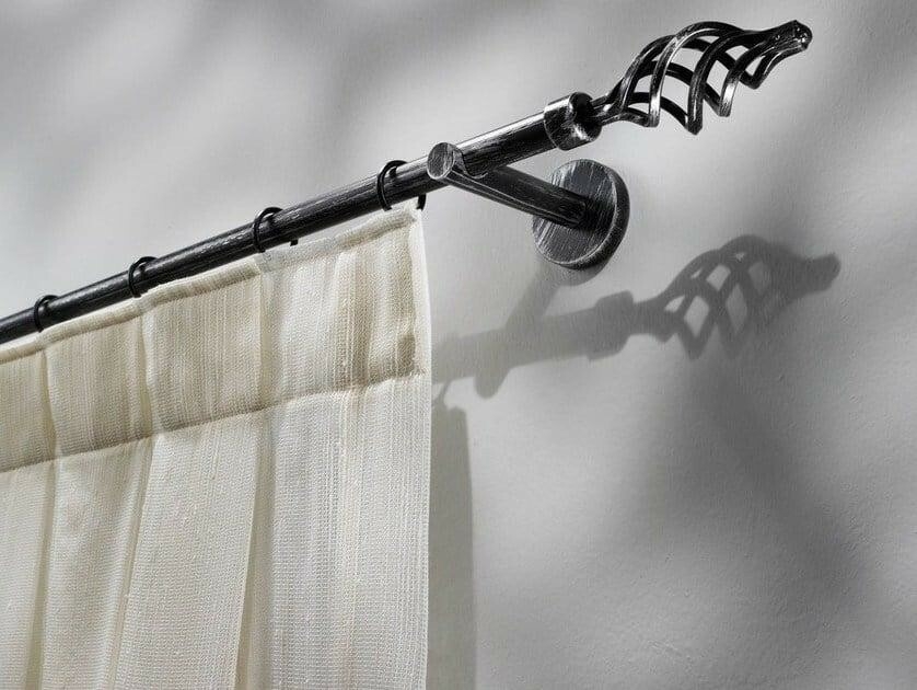 Tringle extensible 2.0m-4m noir série Madrid