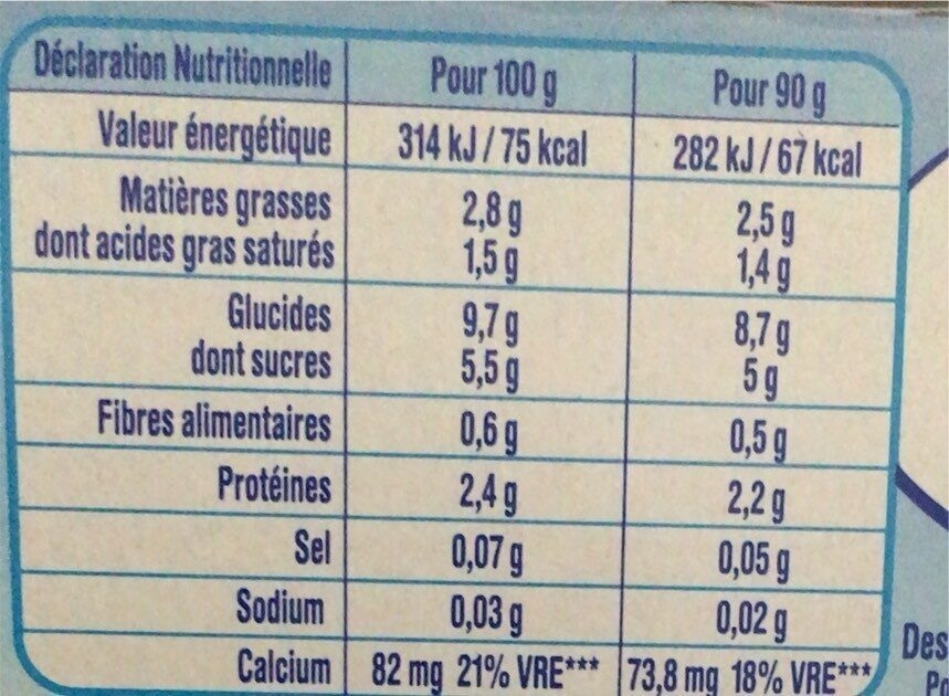 NESTLE P'TIT BRASSE Mangue Sans Sucres Ajout&eacute;s 4x90g d&egrave;s 6 mois - 360 g