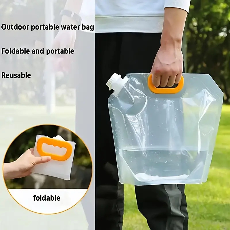 1pc 2 5l 5l 84 54oz 1 32gal Outdoor Portable Drinking Water Bag Thickened Large Capacity Water Storage Bag Suitable For Outdoor Mountaineering Hiking Camping Outdoor Activities Travel Cycling Free Shipping On Items Shipped From Temu Temu details 3