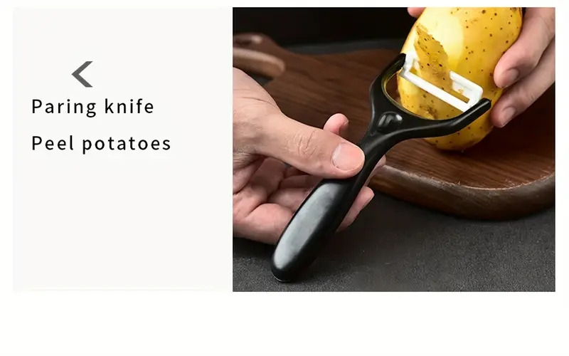 7pcs 6pcs stainless steel kitchen knife set multi purpose knife including watermelon and fruit knife chicken bone shears basic tools for home and restaurant cooking   kitchen accessories gifts restaurant essentials details 11