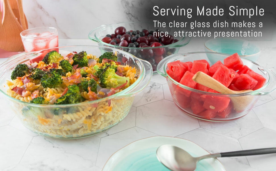 glass casserole dish