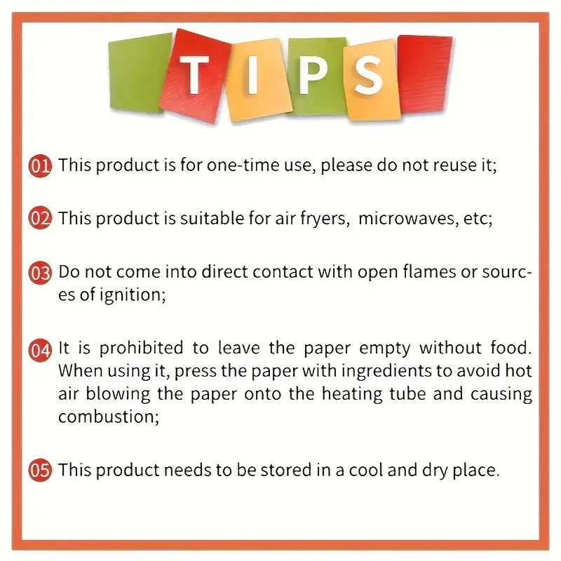 100pcs of non stick air fryer lining essential artifacts for kitchen dining room baking baking kitchen dining room air fryer paper oven paper kitchen 5