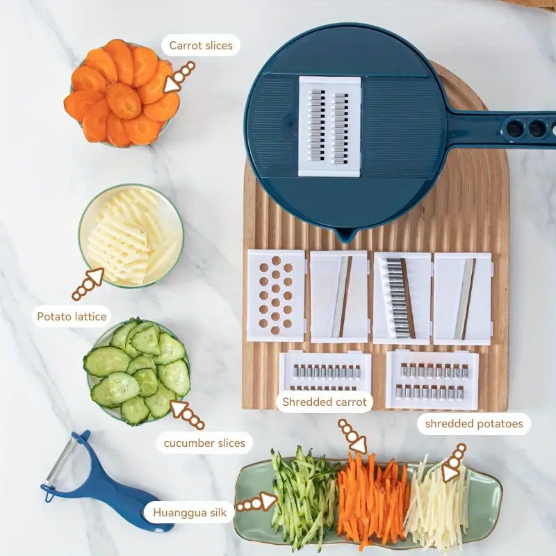 1 multi functional vegetable chopper carrots potatoes details 0