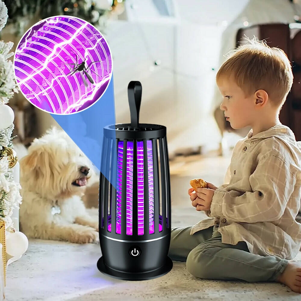 Electric UV Mosquito Killer Lamp Indoor/Outdoor Fly Bug Insect Zapper Trap Catch - Picture 11 of 12