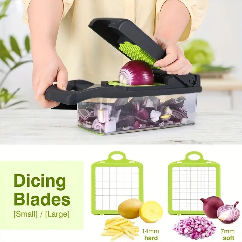 14 in 1 veggie chopper the ultimate kitchen gadget for quick easy food prep 4