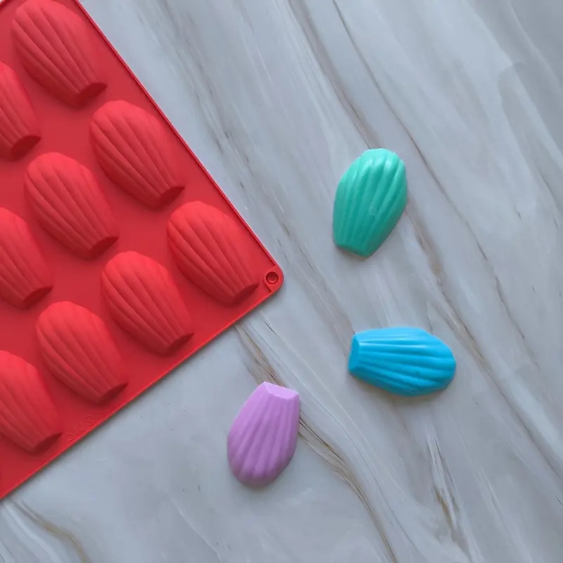 moule à   en silicone à 18 cavités, outil de cuisson   pour  , moules de cuisson décoratifs  ,   et  , matériau en silicone durable. détails 5