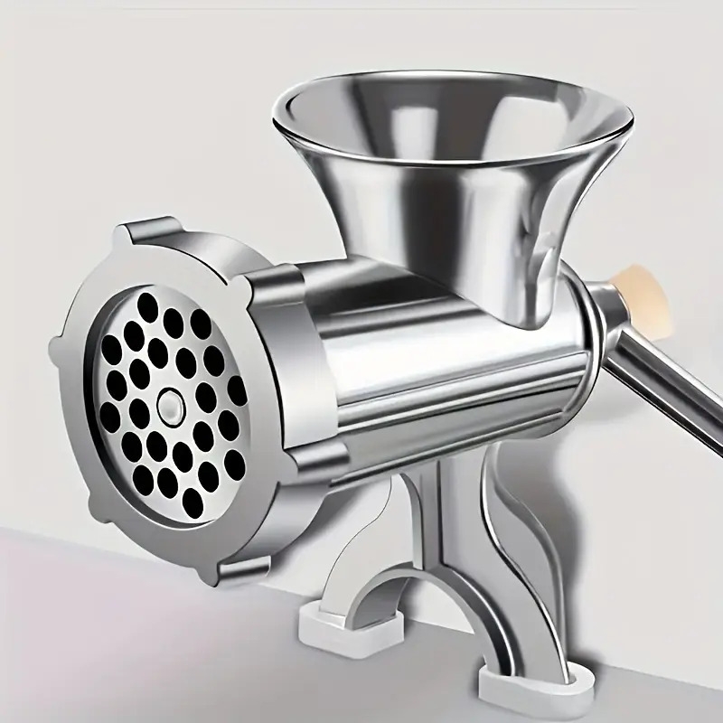 1pc manual meat grinder with desk clamp heavy duty sausage maker and vegetable crusher kitchen supplies details 2