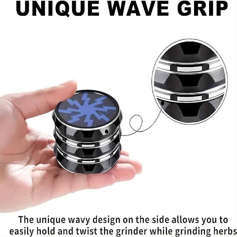 1pc multisided diamond shaped tobacco grinder lightweight tobacco grinder diamond shaped tobacco grinding machine 2 5 inches details 4