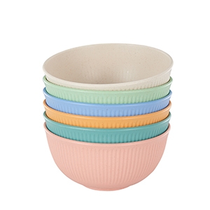 wheat straw bowls set cereal bowls