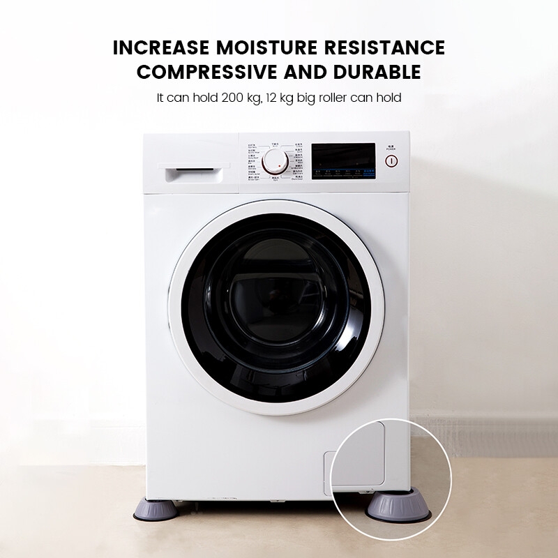 Generic Ensemble de 4 Support Anti-Vibration pour Machine à laver à prix  pas cher