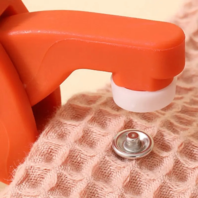 50 sets snap button kit with hand pressure pliers 50pcs snaps 1 clear box metal snaps for sewing sewing snaps for diy crafts clothes hats bags sewing supplies details 3