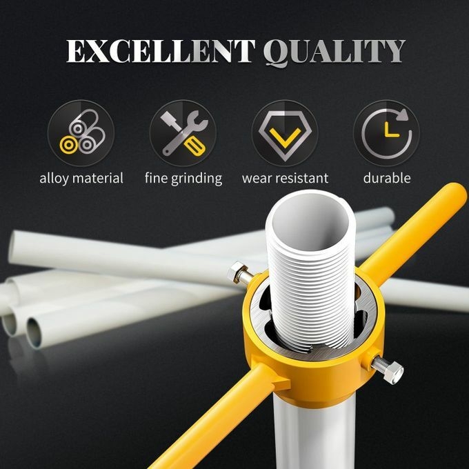 product_image_name-Generic- 6 Piece PVC Pipe Threader Pipe Tool, NPT Faucet Mould Set, Pipe Threader Kit with 3 Moulds (1/2 inch, 3/4 inch, 1 inch).-2