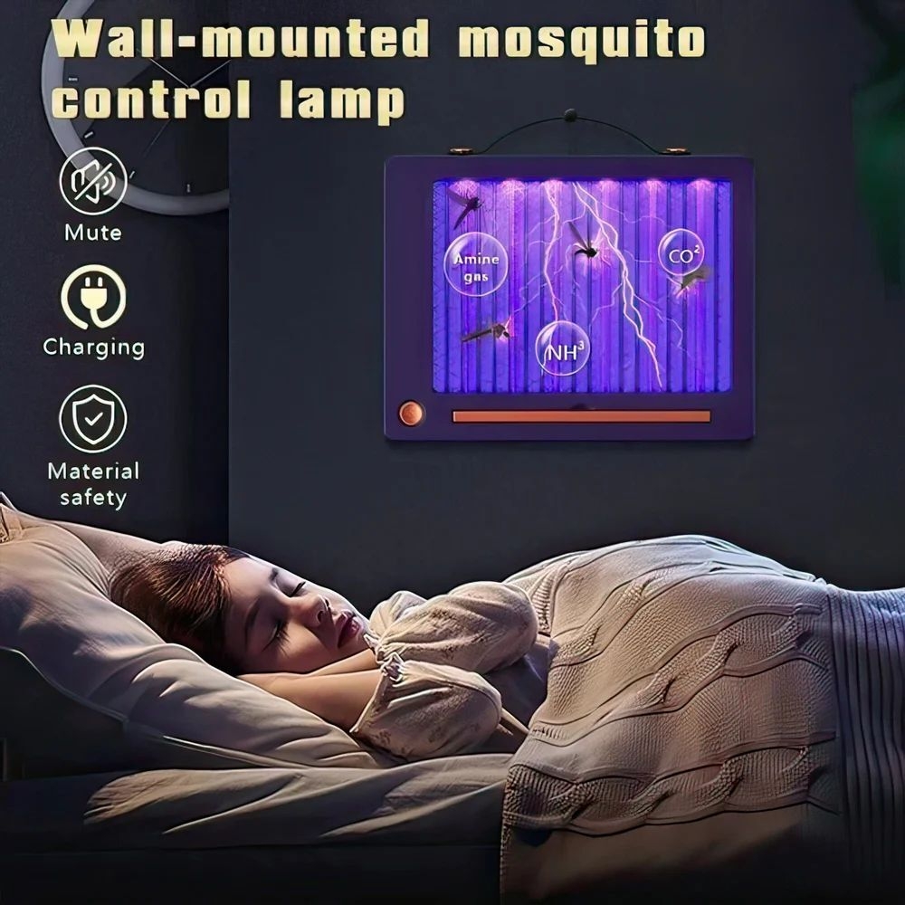 ABS Mosquito Killer Lamp, Electric, Area Of Coverage: 100 Sq Ft-8