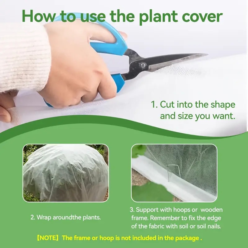 2 pack 8 2 x 20ft garden netting garden mesh netting greenhouse protection net reusable plant covers for protect vegetables fruits plant flower crop screen barrier net row covers details 3