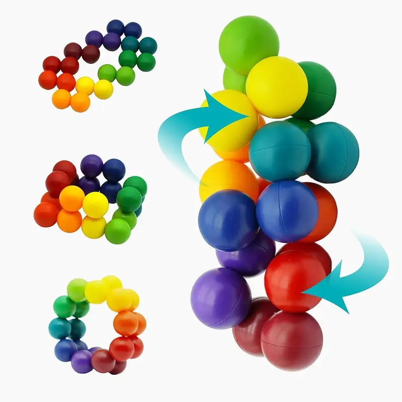 20件感官玩具套装，自闭症儿童专用感官益智玩具，成人与儿童适用的解压玩具，3-4岁幼儿自闭症玩具，复活节礼篮填充物，3-5岁儿童飞机车旅行玩具 商品详情 4