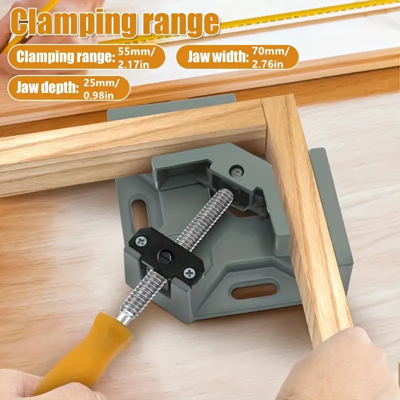 2pcs 90 right angle clamps woodworking corner clamp   welding clip Product details 2