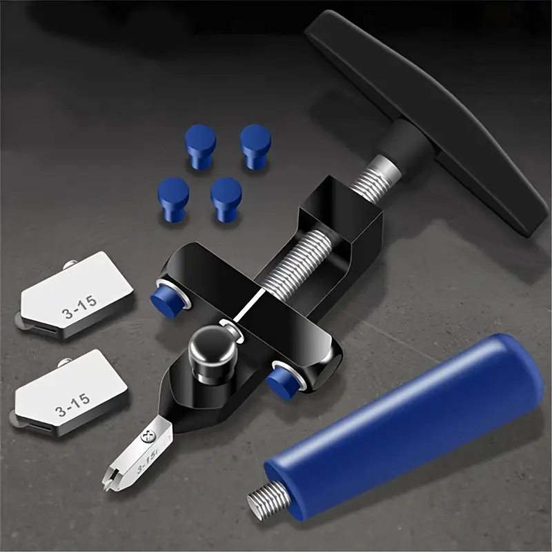 1件2合1玻璃瓷砖切割器 - 精准切割与破碎 - 耐用易操作，适合diy和专业项目——万圣节礼物、圣诞节礼物、家居装修、小巧设计、坚固结构、优质材料、可靠性能、手动工具、家庭改进 商品详情 2