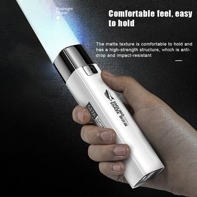 product_image_name-Generic-1200mAh Mini Torch USB Rechargeable Bright Torch Searchlight-2