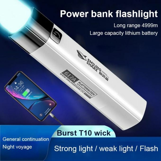 product_image_name-Generic-1200mAh Mini Torch USB Rechargeable Bright Torch Searchlight-1