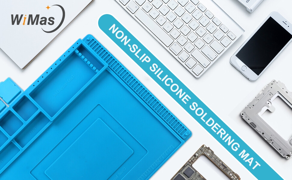 Tapis de travail en silicone résistant à la chaleur à 500°C