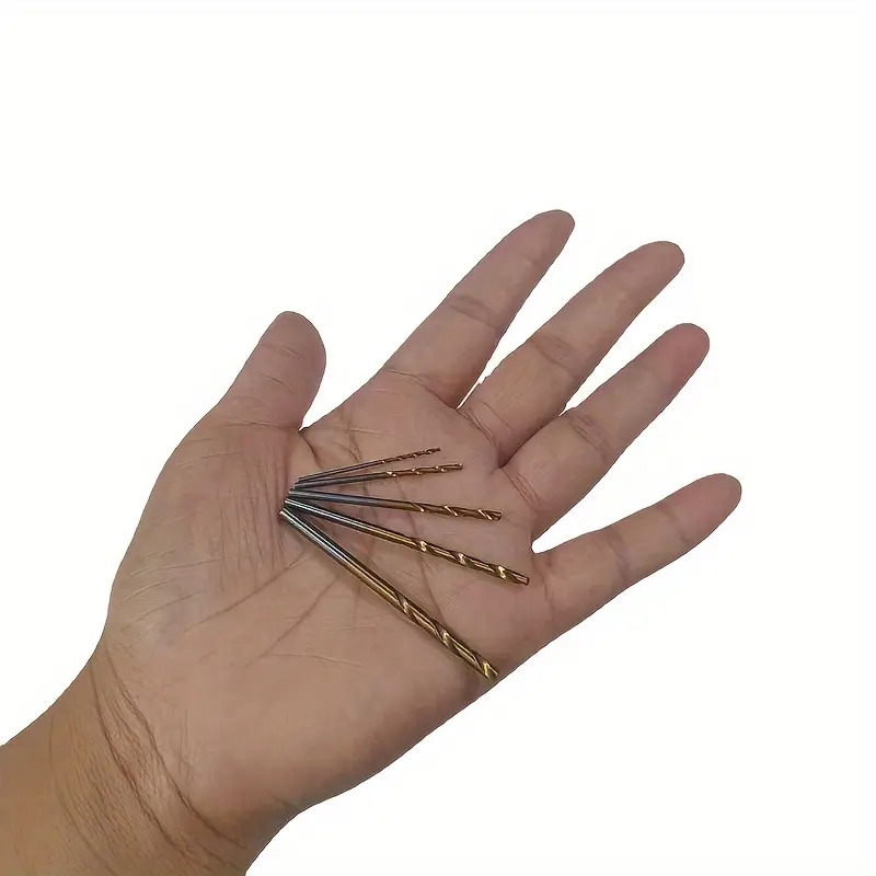 100pcs hss titanium coated drill bit set twist drill bits set high speed steel metal drill bits set for cast iron aluminum alloy copper wood plastic 8