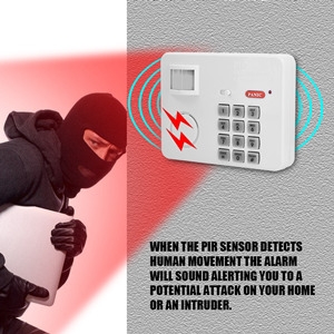 alarm wireless motion sensor alarm motion detector Wireless Security Keypad