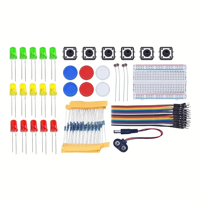 starter kit for uno r3 mini breadboard led jumper wire button for arduino diy kit details 2