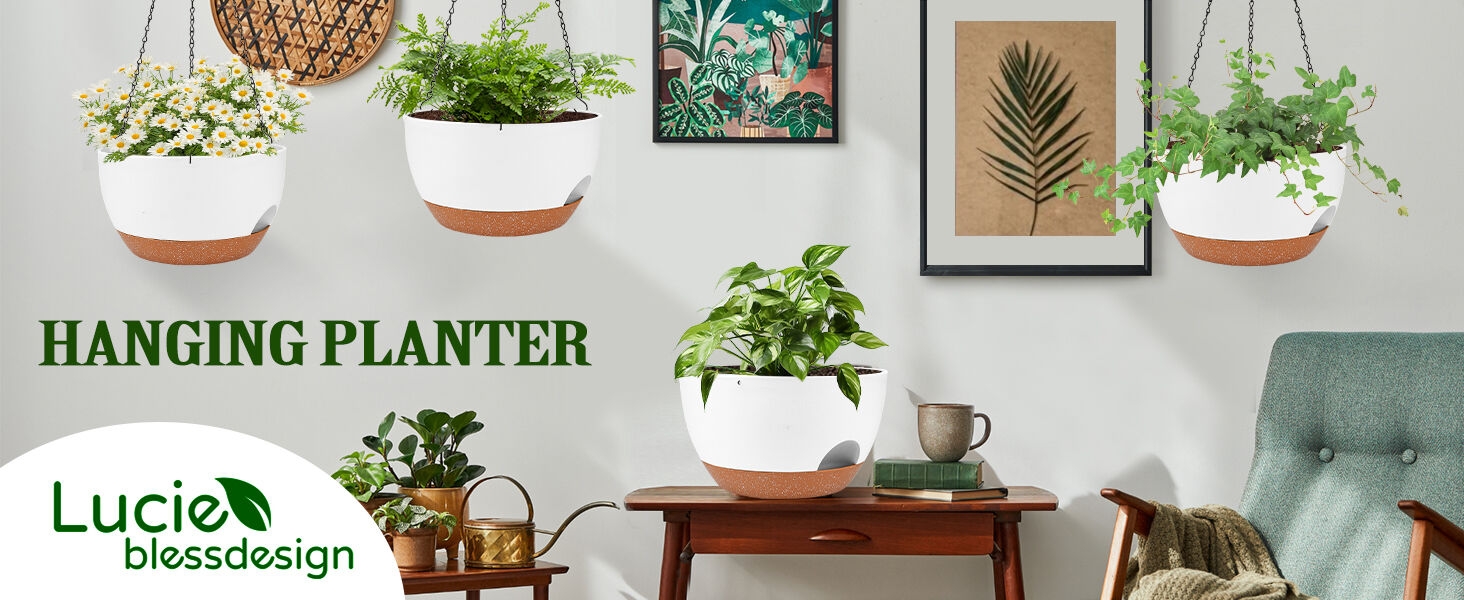 jardinières suspendues