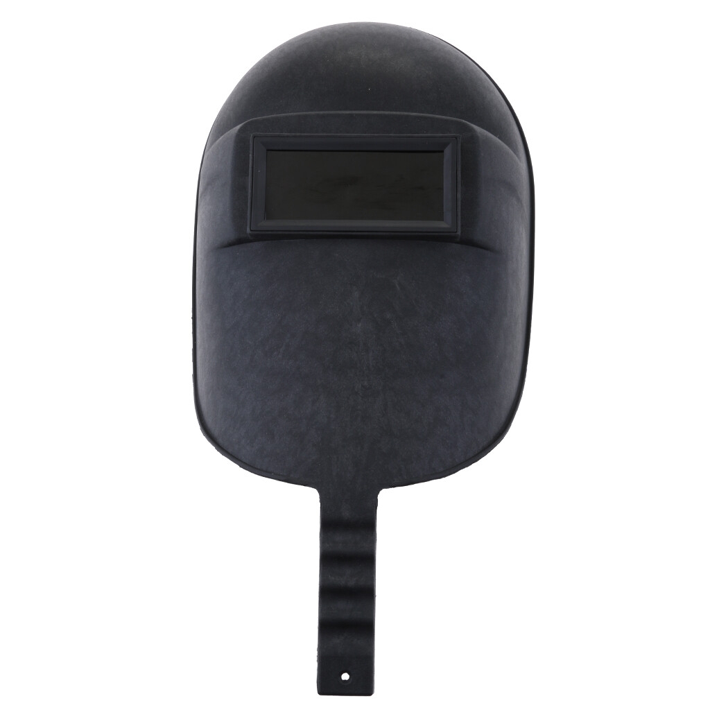 Handheld Welding Helmet Waterproof Plastic Shell with Lens Economy Arc Mask Plastic Handle, Face Protector for