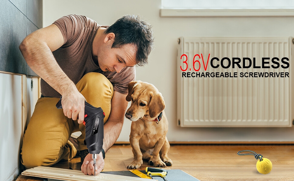 Tournevis sans fil Tournevis électrique rechargeable Tournevis électrique rechargeable Pistolet à vis tournevis électrique