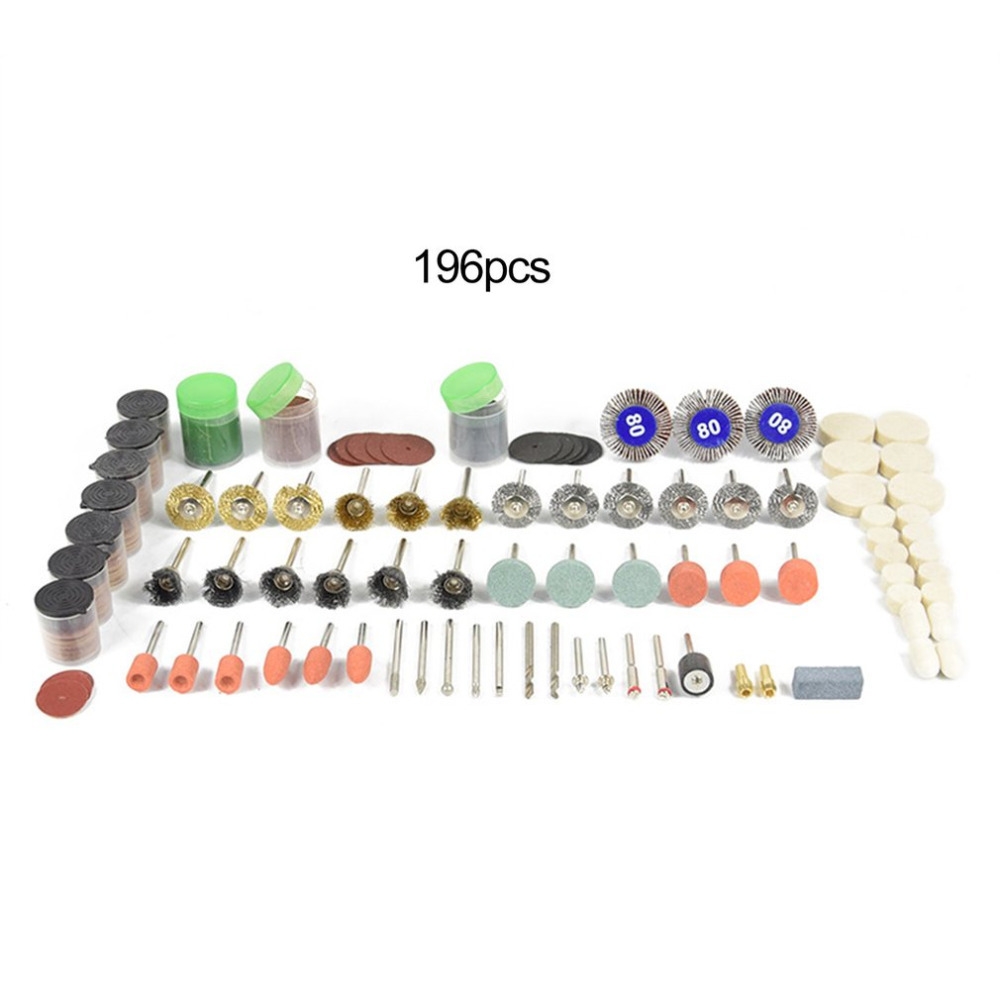 Generic 196pcs Le Mini Kit De Perceuse S'adapte à L'outil Rotatif De  Meulage De Coupe De Ponçage électrique - Prix pas cher