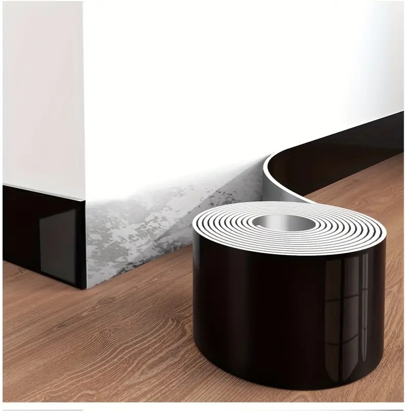 1卷=196.85英寸长x3.94英寸宽，加厚大卷大理石自粘踢脚线墙纸，即剥即贴，diy可拆卸，无残留移除，易粘贴，pet乙烯基材料，防水，防潮，易打理，可水洗，适用于电视背景墙门框相框装饰贴纸，家具饰品。客厅墙角，天花墙角，厨房角落，卫生间隔断踢脚线墙贴，翻新壁纸 商品详情 11