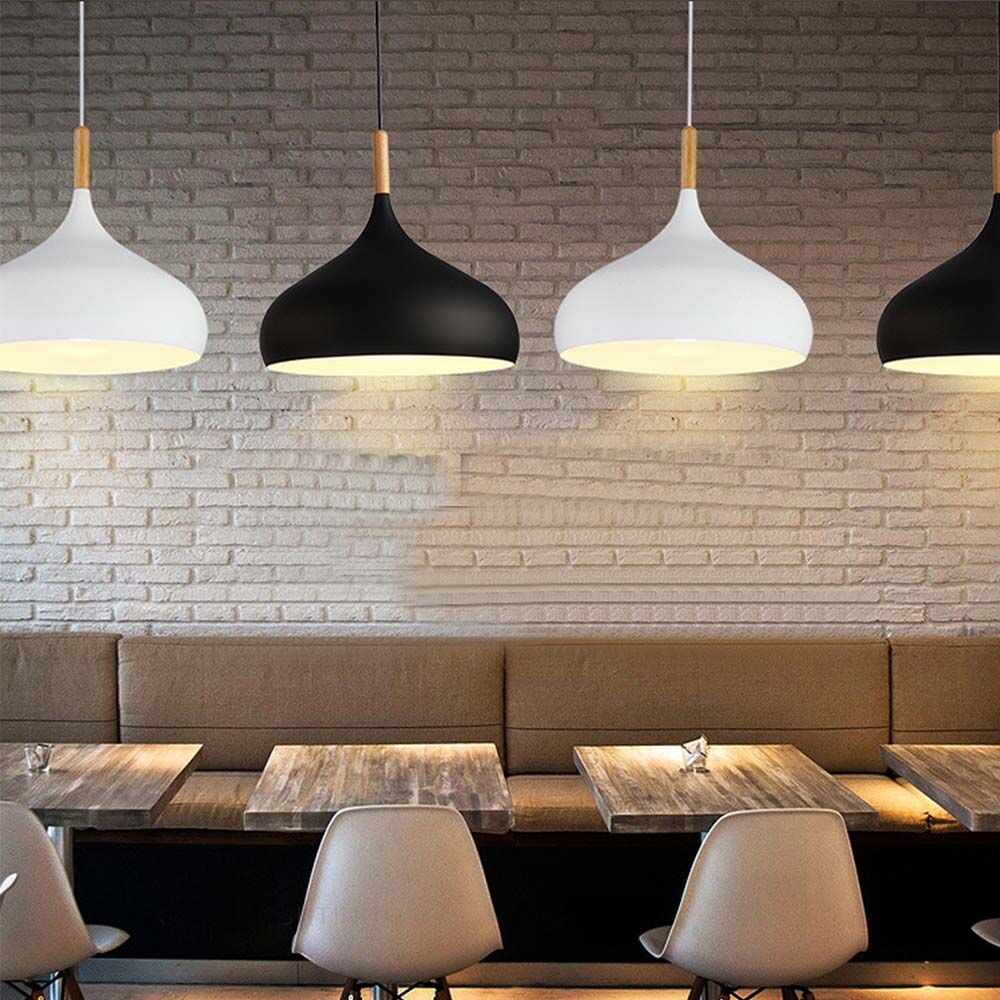 Modern Nordic Creative Pendant Light Fixture, E27 Hanging Lamp with Adjustable Cord for Kitchen Island Dining Room Bar Decor
