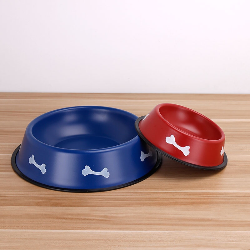 Bol pour animaux de compagnie en acier inoxydable, accessoires pour chiens et chats