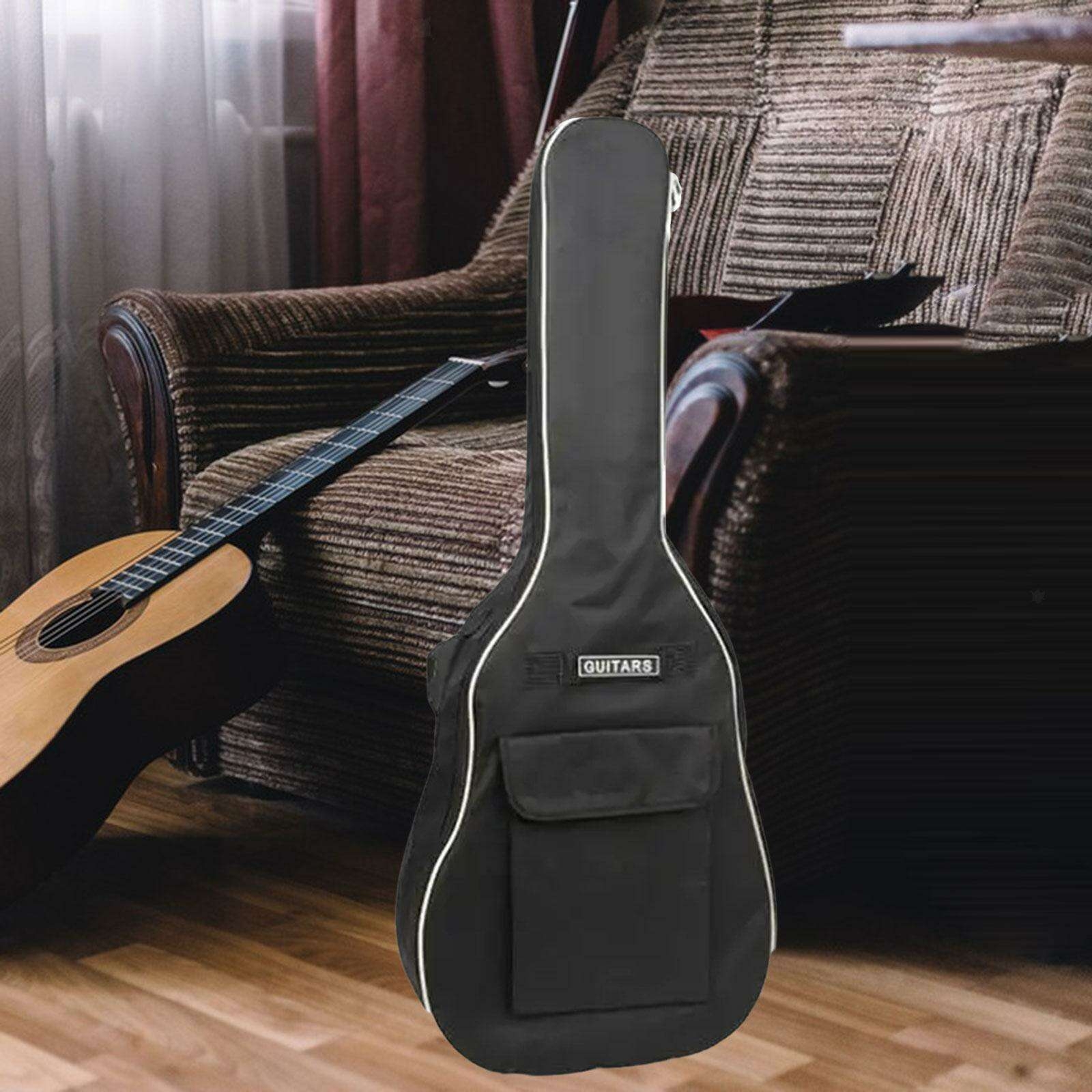 Guitar Bag Guitar Gig Bag, Travel Oxford Cloth Portable Electric Guitar Dust - Picture 2 of 13