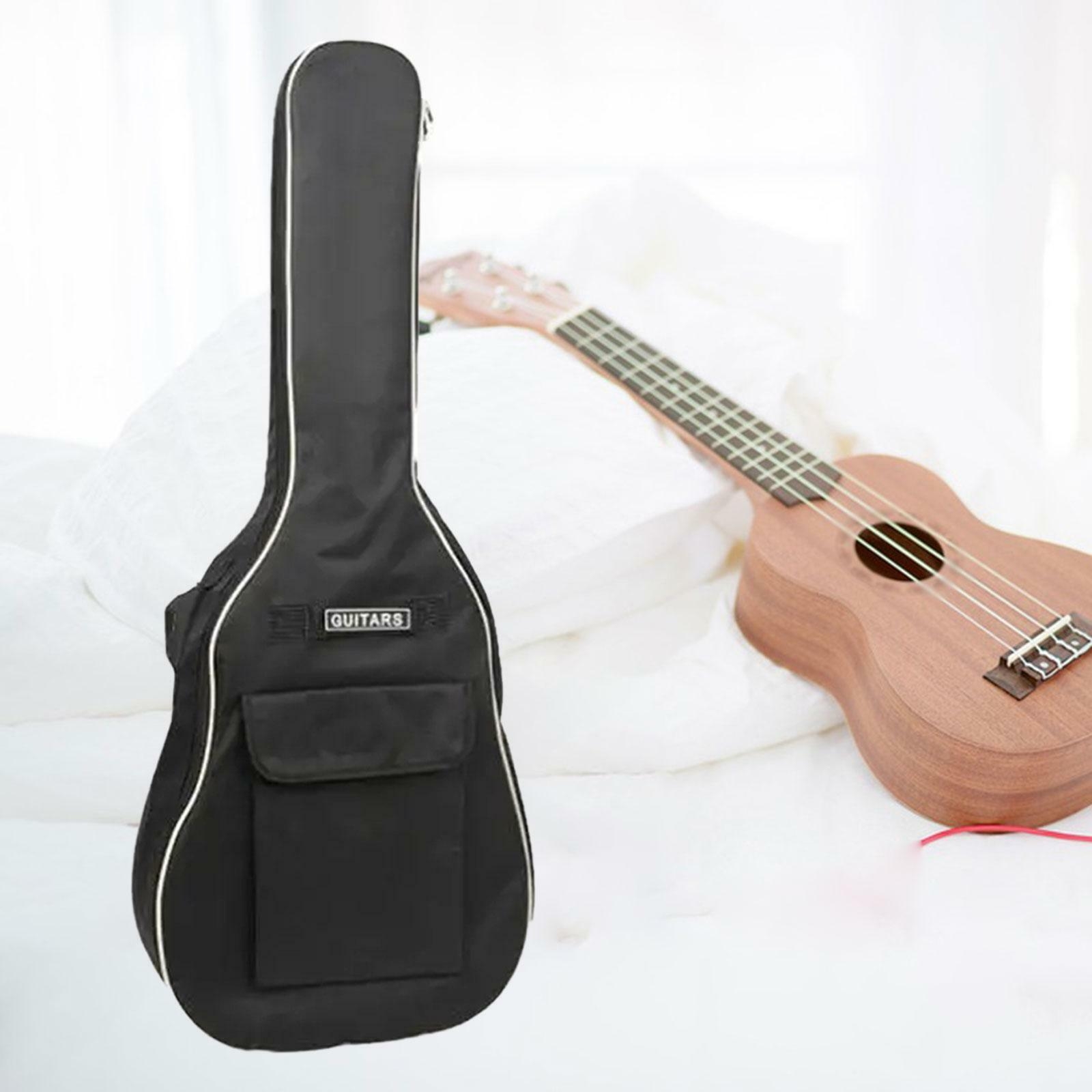 Guitar Bag Guitar Gig Bag, Travel Oxford Cloth Portable Electric Guitar Dust - Picture 4 of 13