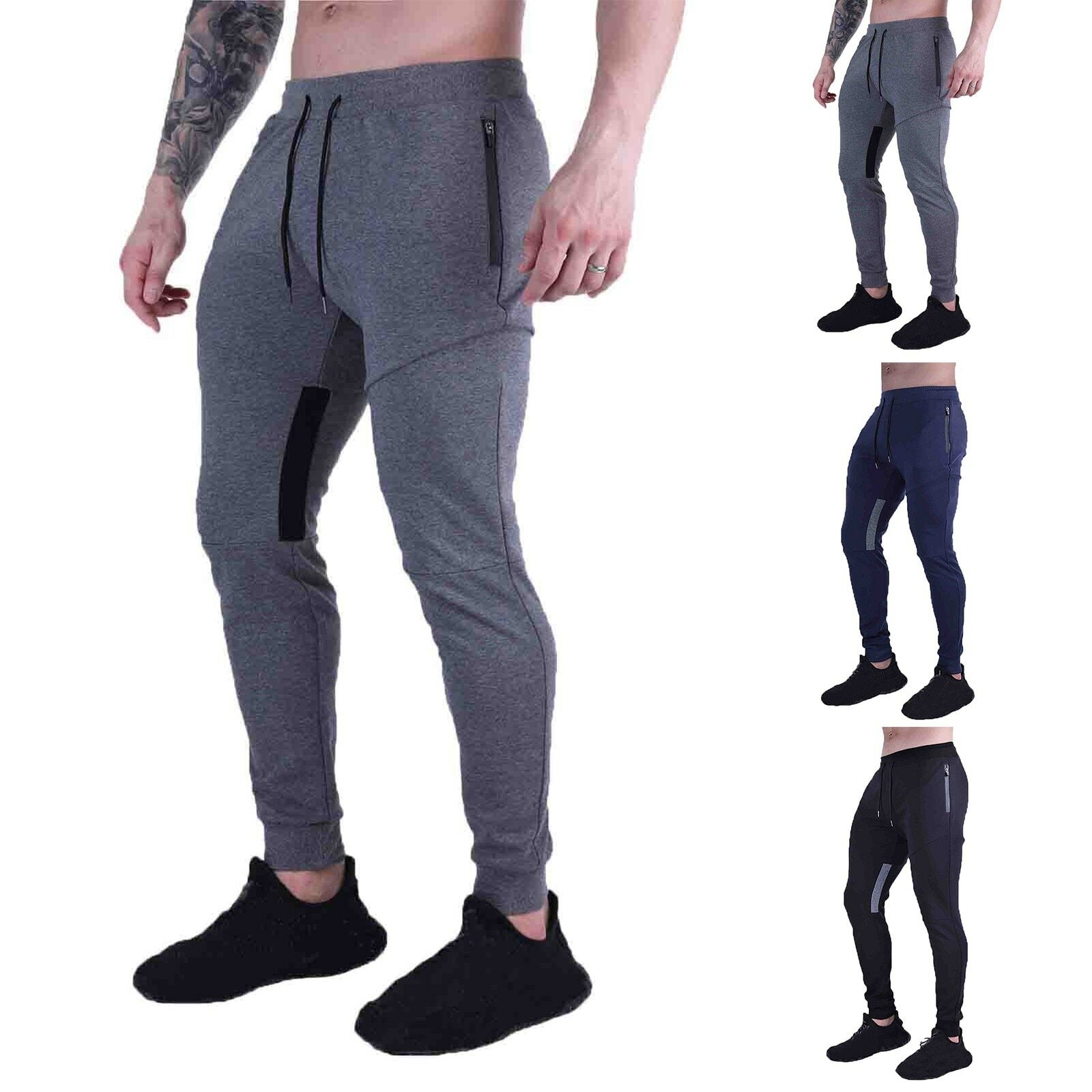 Fitness Homme Pantalon De Sport À Cordon À Poche, Mode en ligne